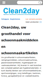 Mobile Screenshot of clean2day.nl